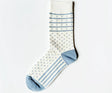 Calcetines Rayas, azul 1