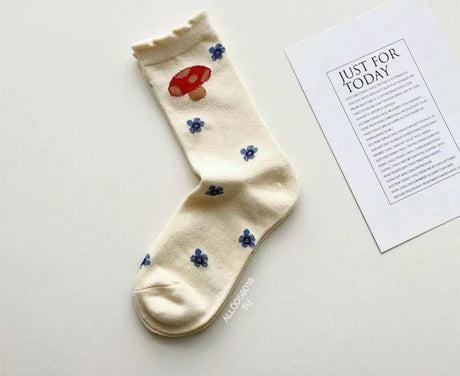 Calcetines Bosque, beige 1