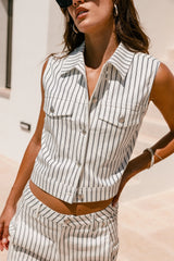 FREEMAN T. PORTER TOP DE RAYAS MEIRA MIYU