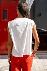 FREEMAN T. PORTER CAMISETA ADORNOS PINES DENERY ROSE CHARM