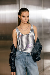 FREEMAN T. PORTER CAMISETA RAYAS DELY COOL WORDS