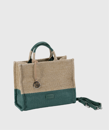 Cacharel – Bolso shopper rafia mujer 1
