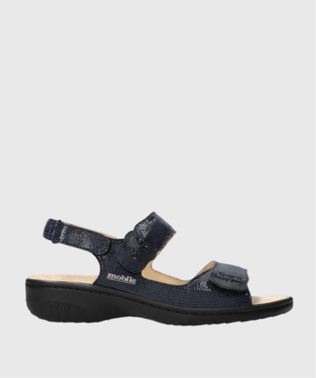 Mephisto Mobils Getha – Sandalias con velcros y cuña cómoda de mujer 3