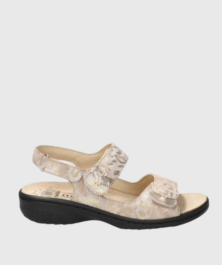 Mephisto Mobils Getha – Sandalias con velcros y cuña cómoda de mujer 2