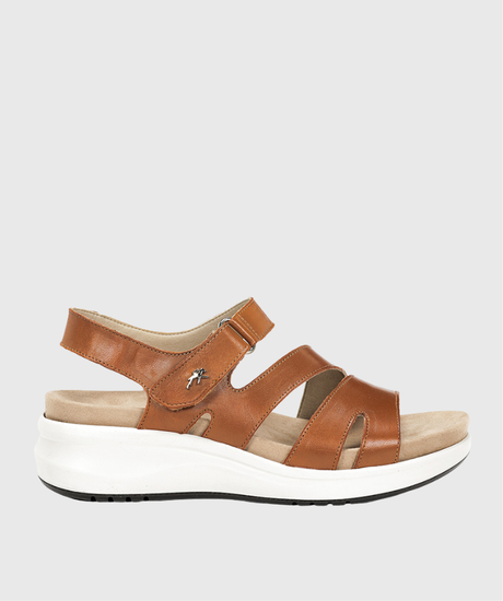 Fluchos – Sandalias de cuña con velcro y plataforma de mujer 1