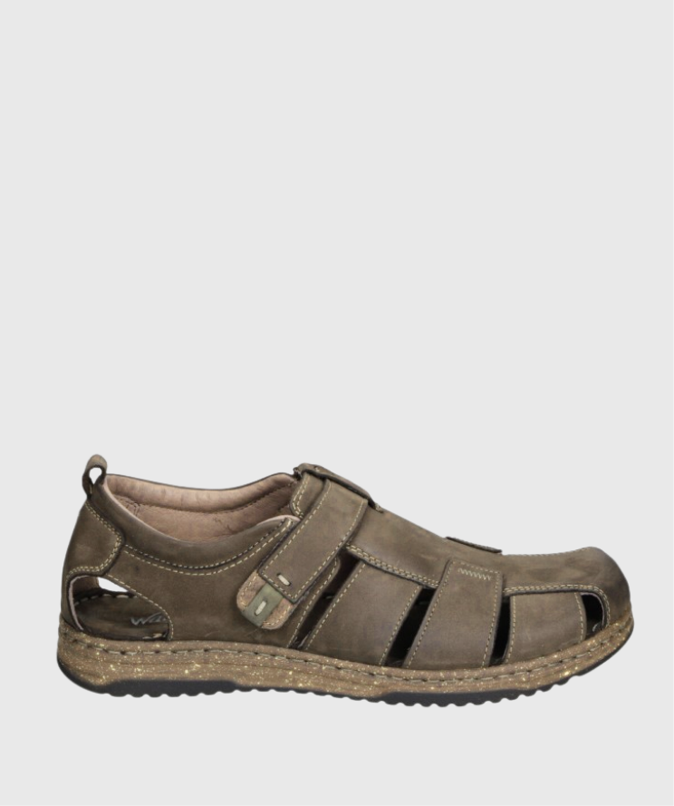 Walk&amp;Fly – Sandalias cerradas de hombre con cierre adherente 2