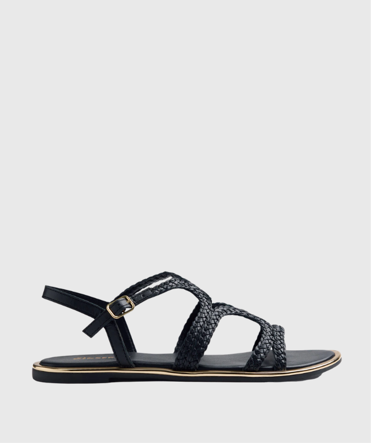 Gioseppo Nekubu – Sandalias planas trenzadas mujer 1
