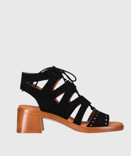 Chika10 Goika 03 – Sandalias de tacón ancho con cordones de mujer 1