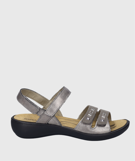 Josef Seibel Ibiza 86 – Sandalias cuña confort con velcro mujer 2