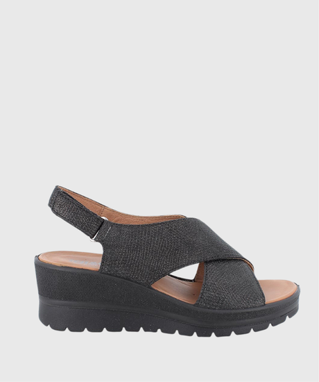 IGI&amp;CO – Sandalias de cuña con tiras cruzadas de mujer 1