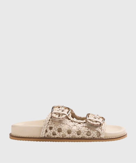 Gioseppo Ogunquit – Sandalias de doble hebilla trenzadas para mujer 1