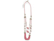 Collar Cuarzo Rosa piedra natural 1