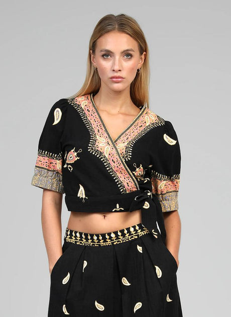 Blusa cruzada Soriana 1