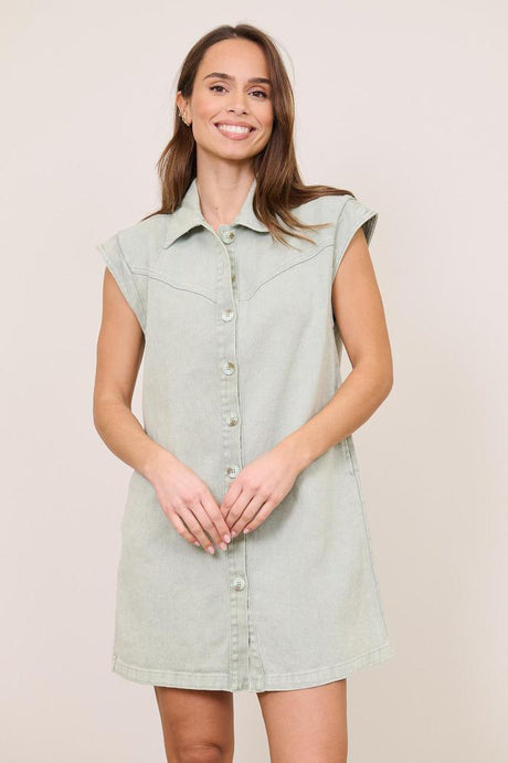 Vestido Denim Lavé 1