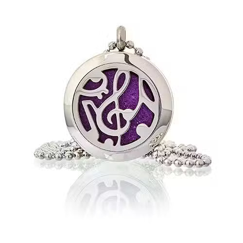 Collar de aromaterapia nota musical