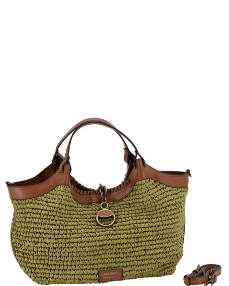 Maxi shopper verde Cacharel