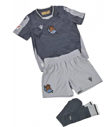 REAL SOCIEDAD KIT INFANTIL AWAY 2025-26 MACRON 1