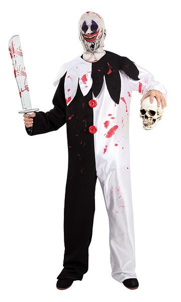 Disfraz Payaso Asesino Adulto Hombre 1