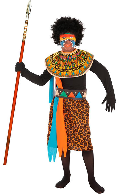 Disfraz Africano Infantil Niño 1