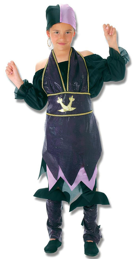 Disfraz de Pirata Corsaria Infantil Chica 1