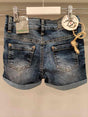SHORT VAQUERO AZUL NIÑA BLUEEFFECT 1