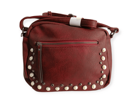 Bolso tachuelas perla 1