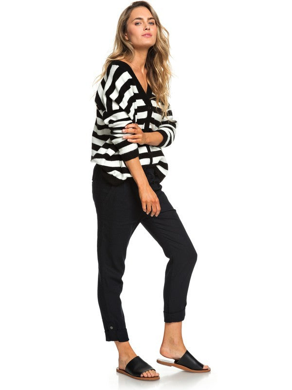 Pantalon De Lino Roxy 1