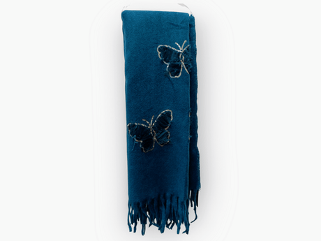 Bufandas mariposa lentejuela 1