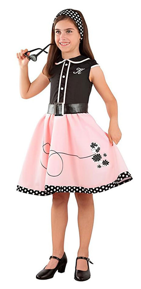 Disfraz Grease Pink Lady Infantil Niña 1