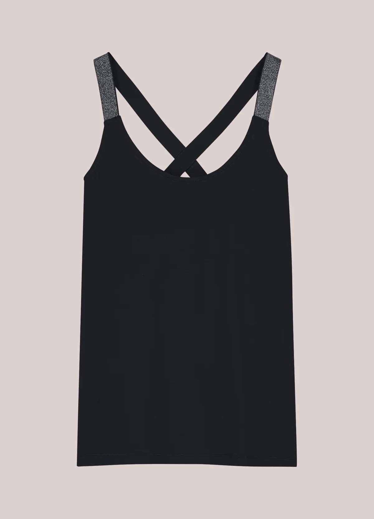 SUMMUM TOP BASICO TIRANTES NAVY NOIR