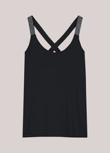 SUMMUM TOP BASICO TIRANTES NAVY NOIR