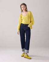 SUMMUM CAMISETA TIRANTES CRUZADOS MIMOSA YELLOW