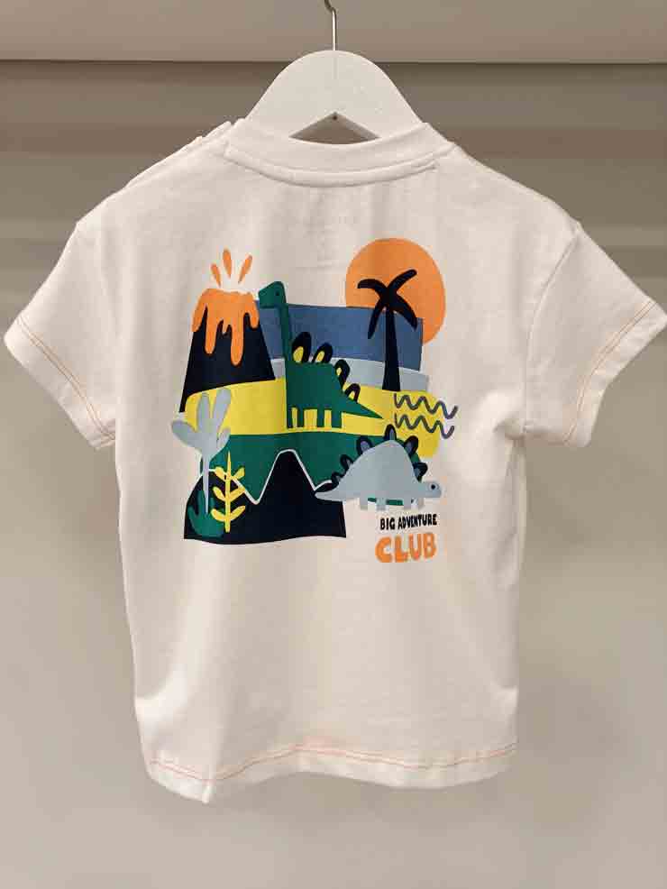 CAMISETA BLANCA MANGA CORTA DIBUJO ENERGIERS 1