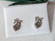 Pendientes topazio corazón 1