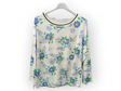 Jersey flores azules 1