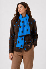 Chaqueta punto lunar poupee chic