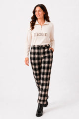 Pantalon cuadros Poupee Chic