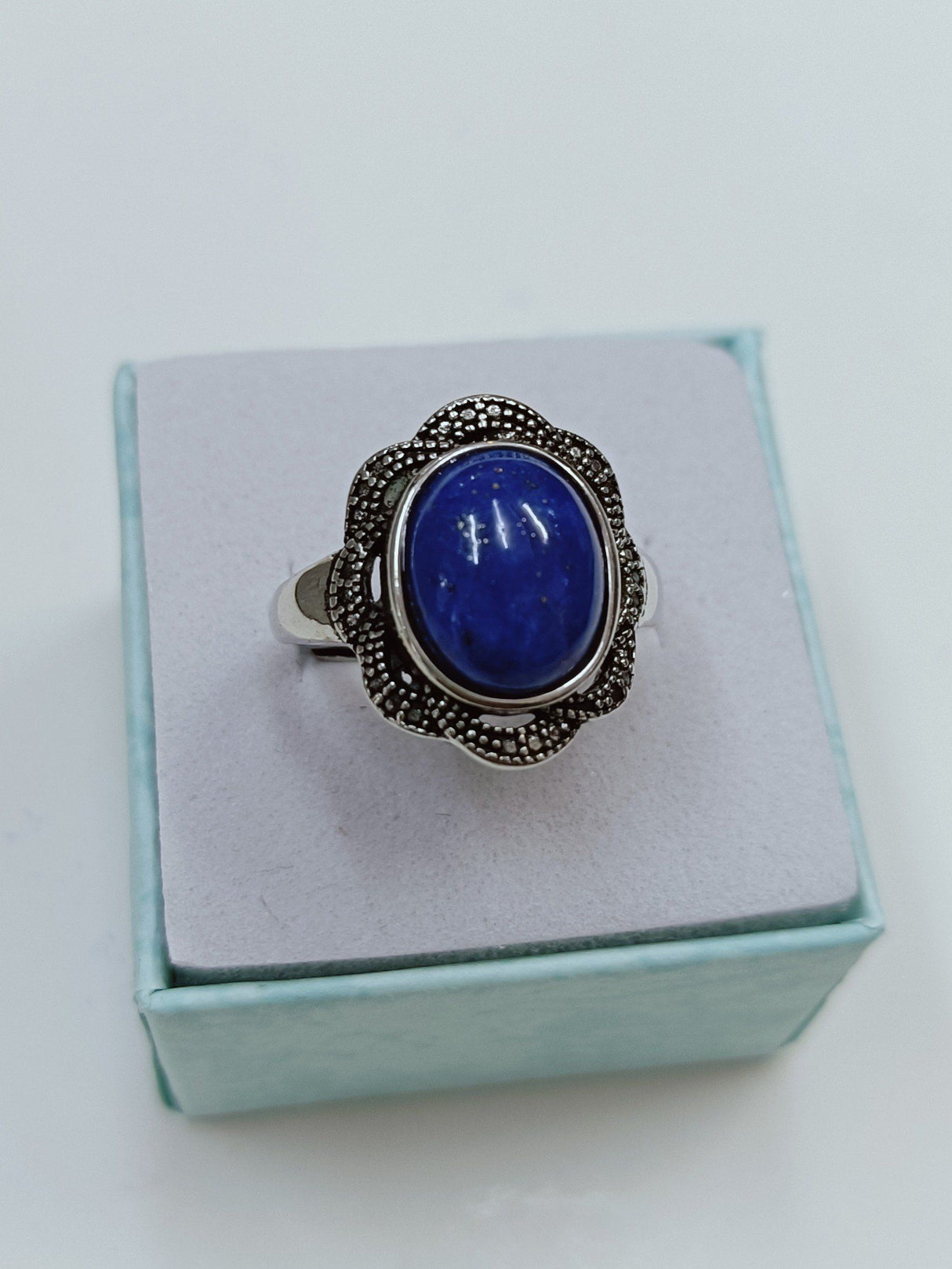 Anillo lápizlazuli 1