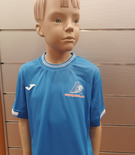 CAMISETA PELOTA NIÑ@ ASPE AZUL 1