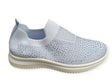 Zapatilla sport con brillos 1