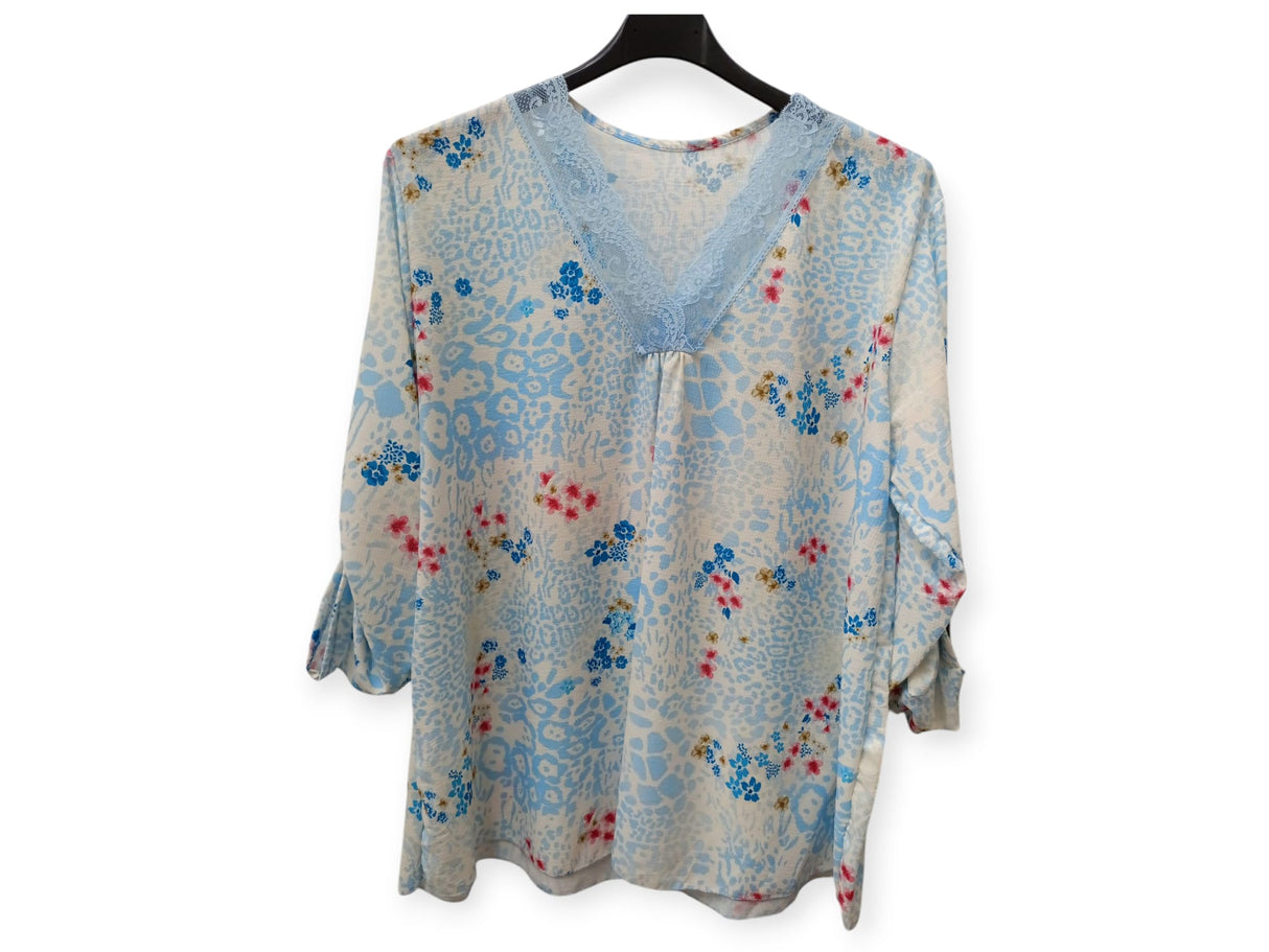 Blusa jardín floral 1