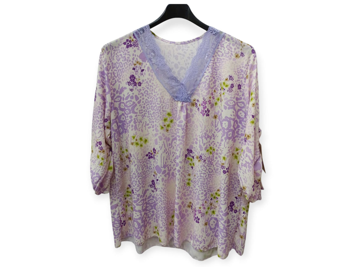 Blusa jardín floral 2