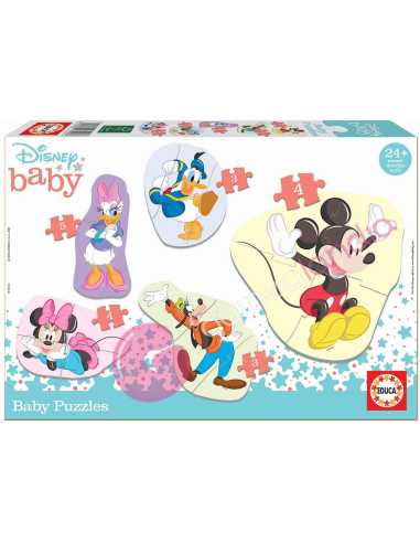 5 Baby puzzles Disney - Dendago