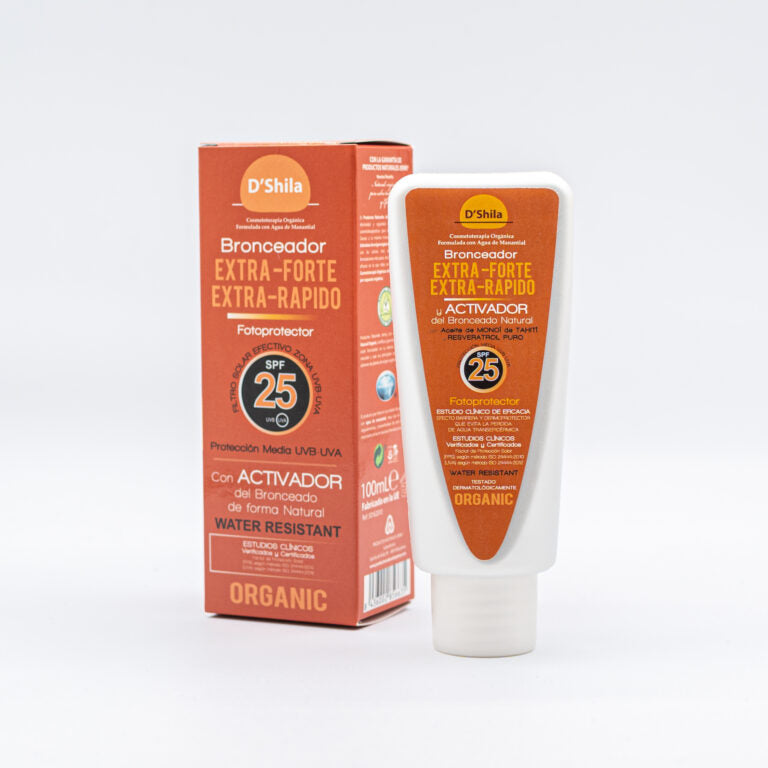 Protector solar extraforte SPF 25 100 ml Shila