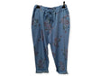 Pantalón casual de flores 1