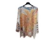 Jersey punto flor naranja 1