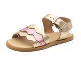 SANDALIA METALIZADA BAREFOOT FLEXINENS