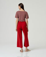 PANTALON CROP ROJO SURKANA
