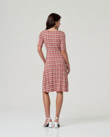 VESTIDO CORTO ESCOTE CRUZADO SURKANA