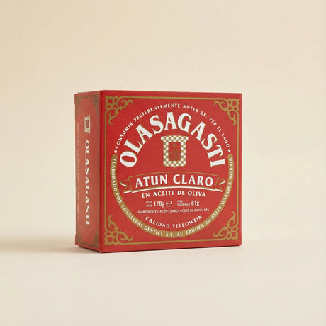 Tronco de Atún Claro en Aceite de Oliva Olasagasti 120 g 1